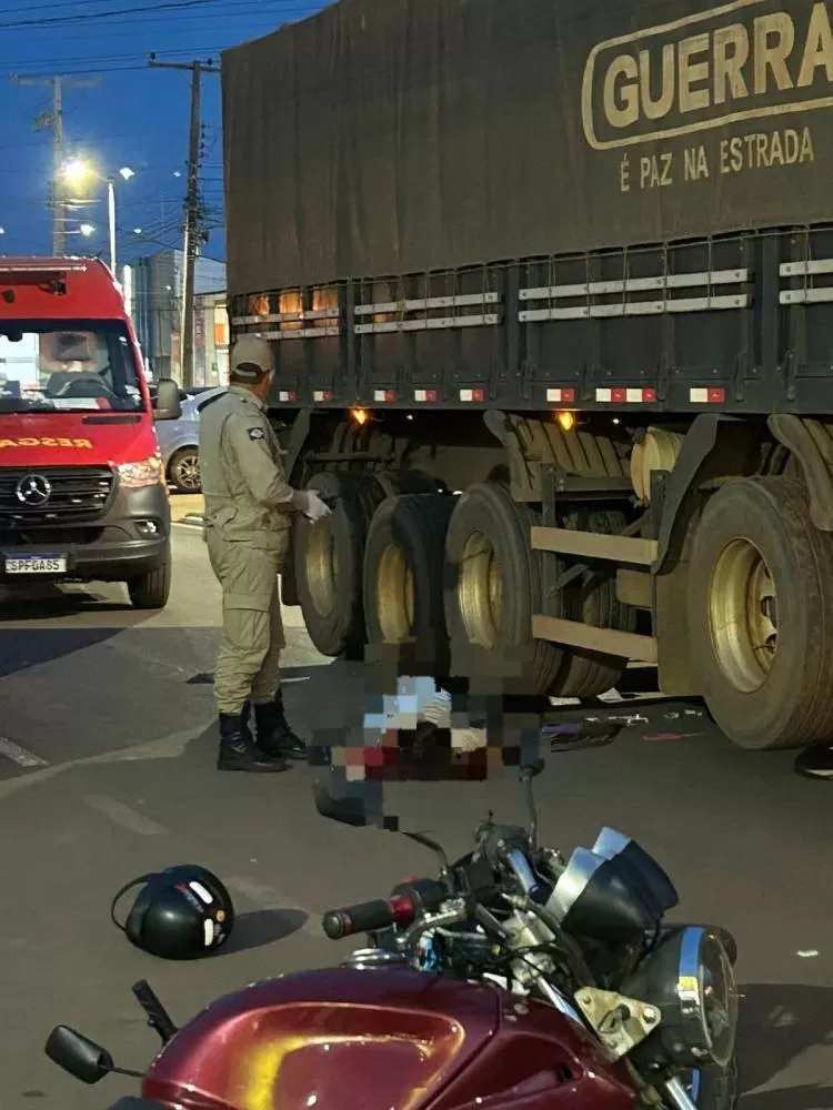 Campo Novo do Parecis - Adolescente morre ao cair embaixo de carreta
