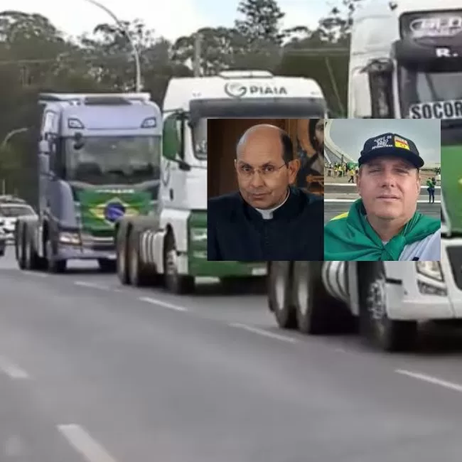 Padre e líder de MT são citados em inquérito sobre trama golpista