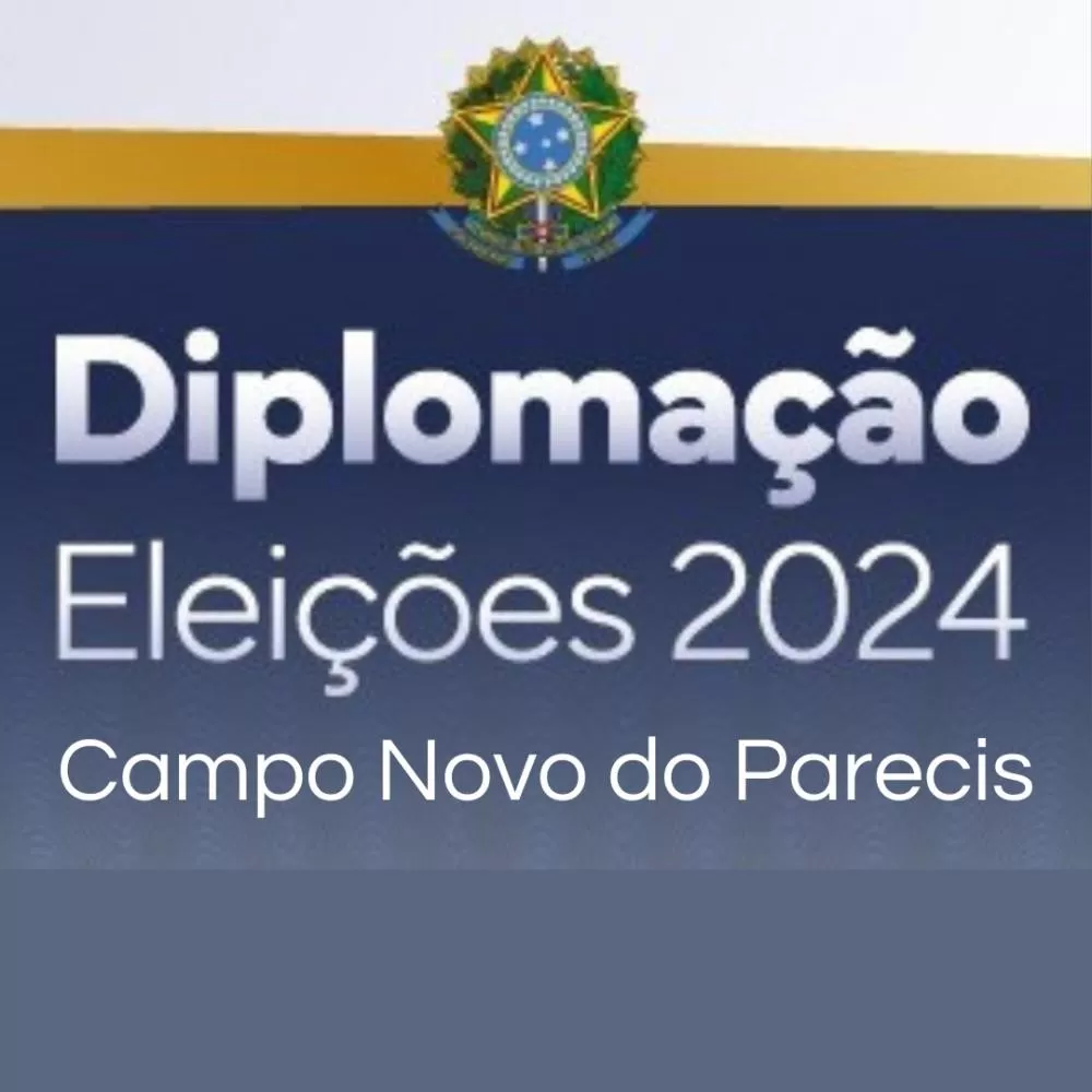 Diplomação dos eleitos em Campo Novo do Parecis acontece dia 18