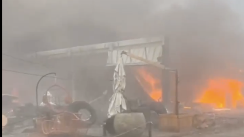 Avião cai no centro de Gramado (RS)