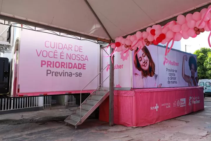 Unidade móvel do Governo de MT para saúde da mulher realiza mais de 8,3 mil atendimentos em 2024