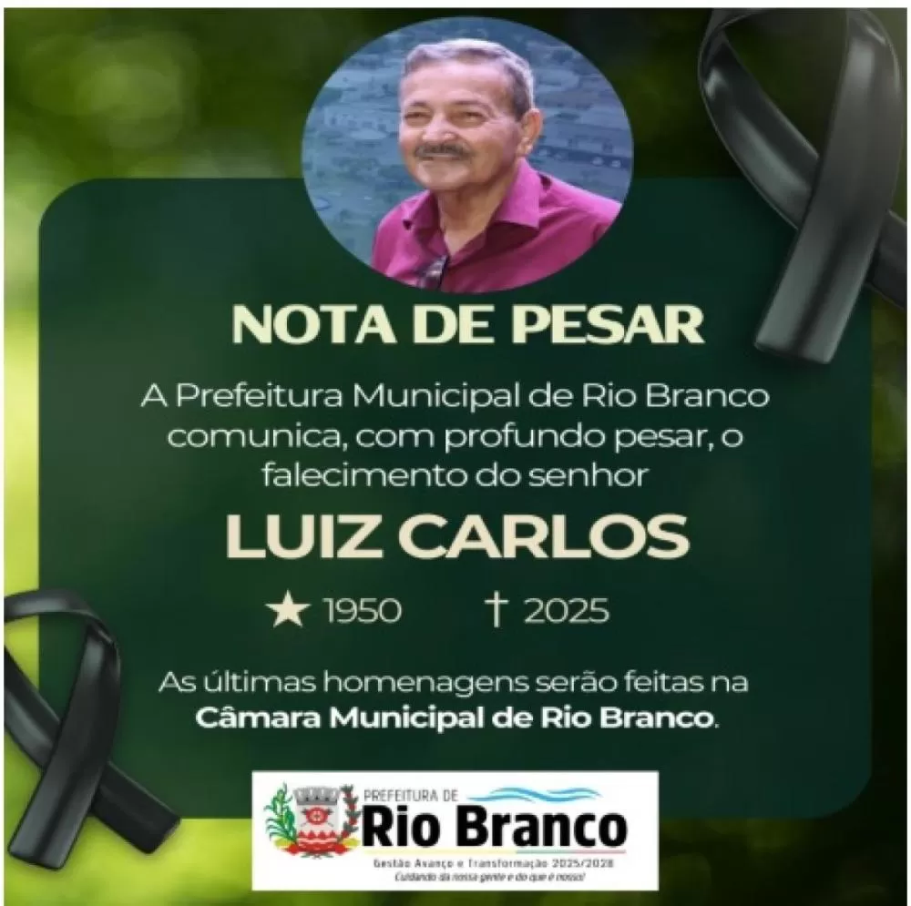 Ex-prefeito morre aos 64 anos vítima de câncer e gestores lamentam
