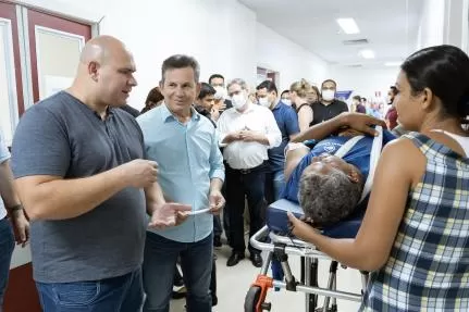 Prefeito e governador anunciam expansão do HMC e aquisição de materiais cirúrgicos