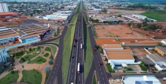 Trecho da BR-163 é interditado por 10 meses para construção de viaduto em Sinop (MT)