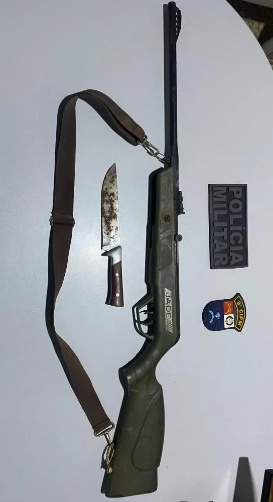 PM prende homem por tentativa de homicídio contra ex-mulher em Arenápolis