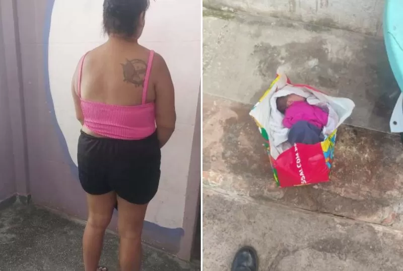 Mulher que jogou recém-nascida no lixo vai responder por abandono de incapaz