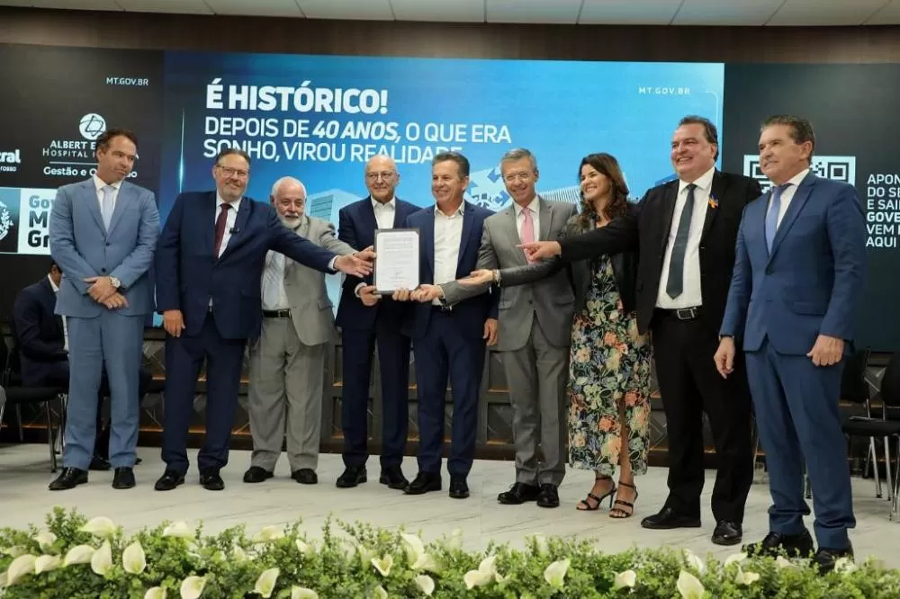 Governo de MT assina contrato com Einstein para gestão do Hospital Central