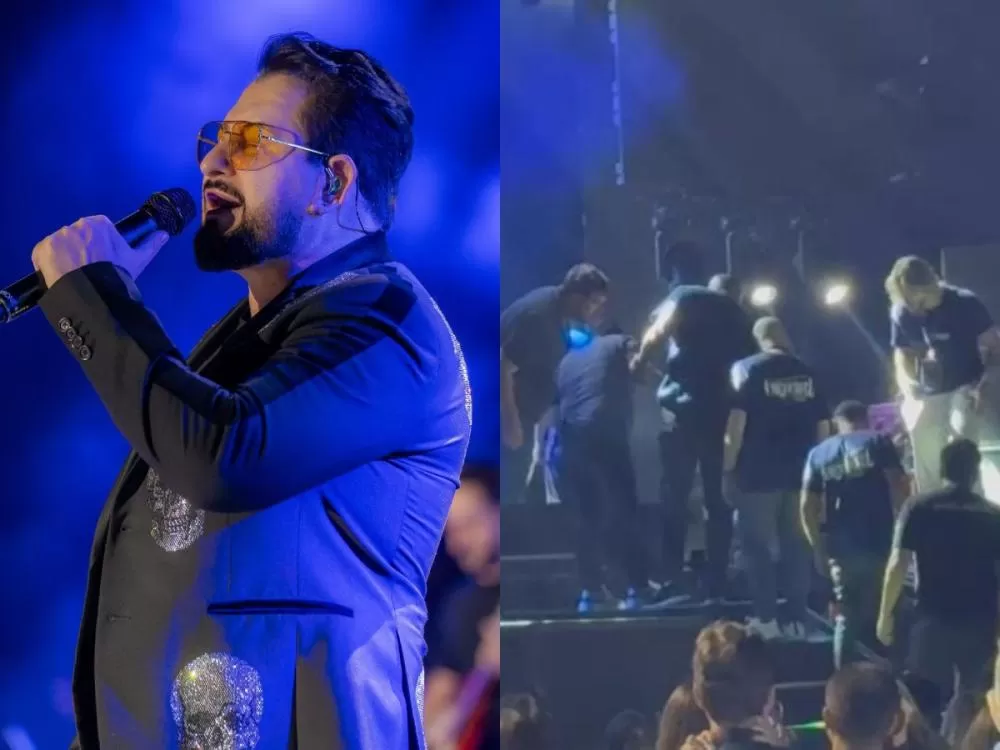 Marrone é internado após cair do palco e bater a cabeça durante show
