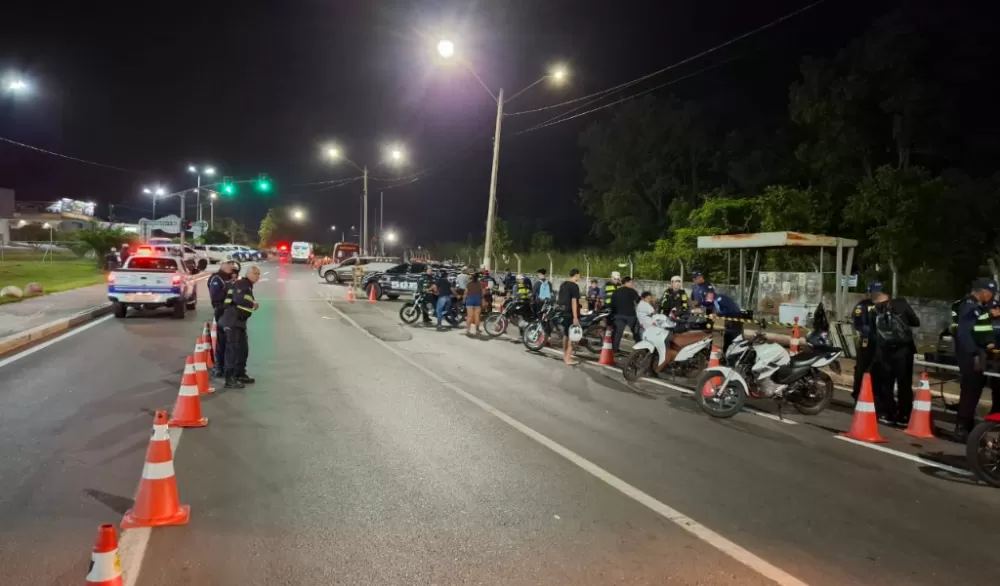 Operação Lei Seca voltada à fiscalização de motocicletas resulta em cinco prisões