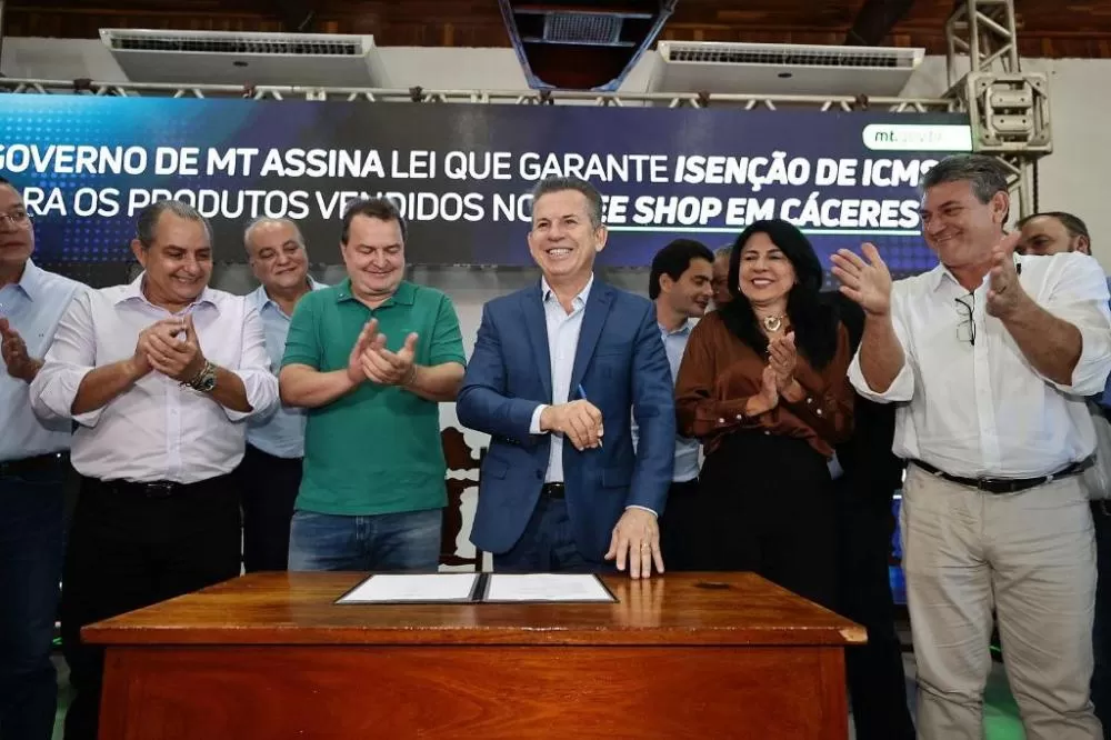 Governador afirma que Free Shop vai dar “impulso novo” para a Região Oeste