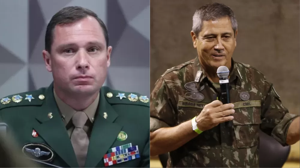 Mauro Cid e Braga Netto ficam frente a frente no STF nesta terça (24)