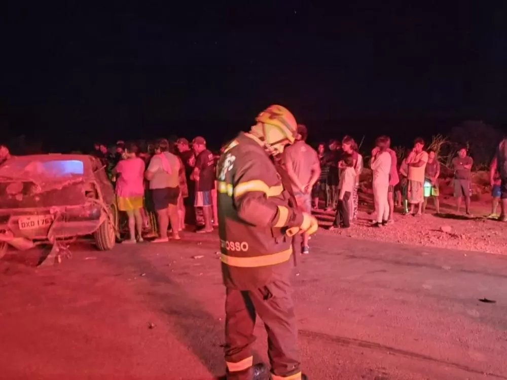 Corpo de Bombeiros atende acidente de trânsito envolvendo dois veículos em Primavera do Leste