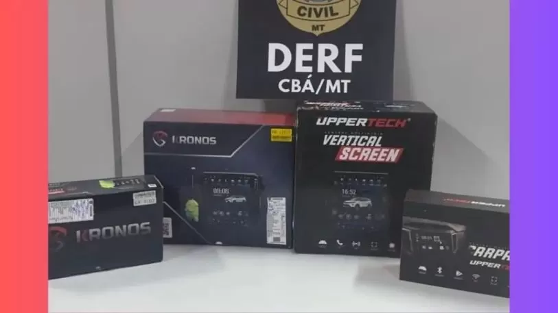 Polícia rastreia anúncio em rede social e recupera equipamentos furtados em Cuiabá