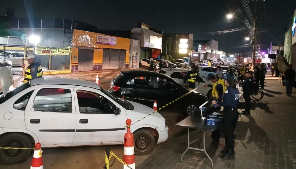 Operação prende 12 condutores embriagados em Cuiabá