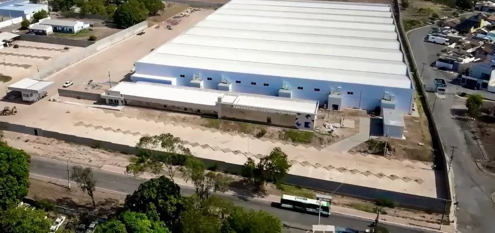 Construção do novo Centro Logístico de Abastecimento e Distribuição de medicamentos chega a 92% de conclusão