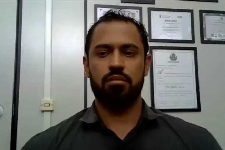 Funcionário preso: “Teve brecha, me segurei, mas acabei caindo”