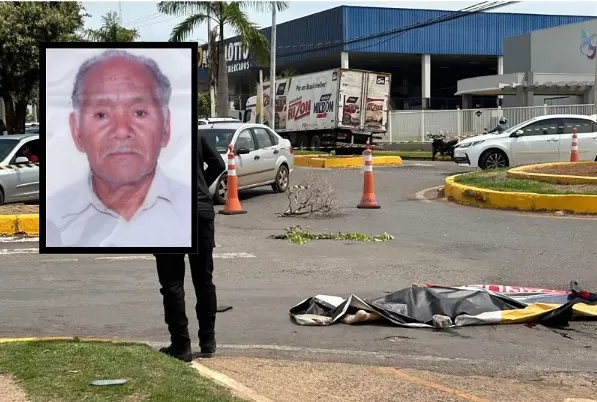 Idoso de 90 anos é atropelado após desmaiar e cair embaixo de caminhão em Lucas do Rio Verde