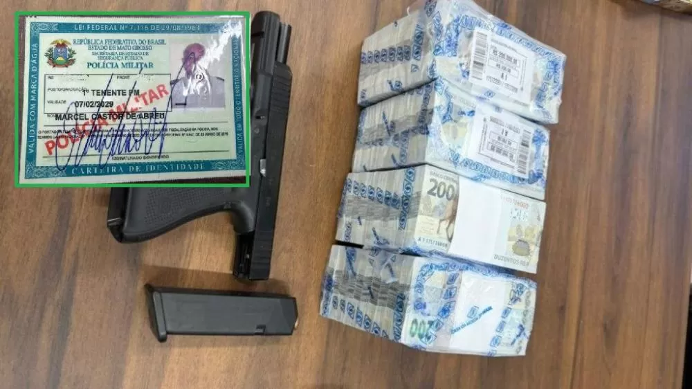 Tenente da PM é preso com R$ 800 mil em operação da PF contra lavagem de dinheiro