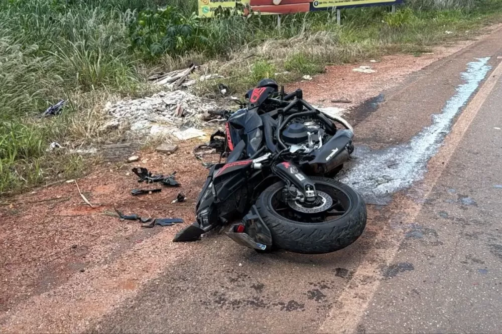 Motociclista bate em pedra na MT-473 e morre no feriado