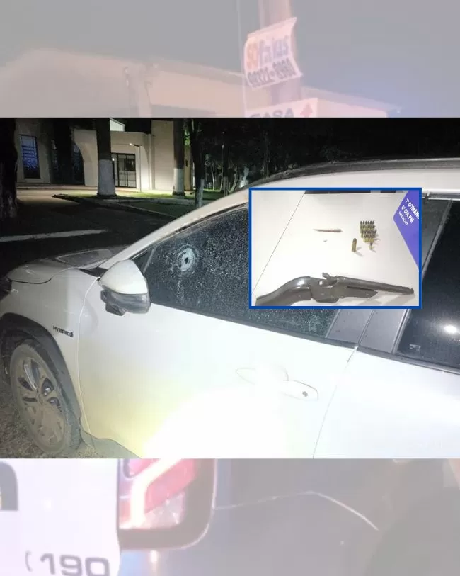 Marido é preso após atirar no pescoço da esposa em Sapezal