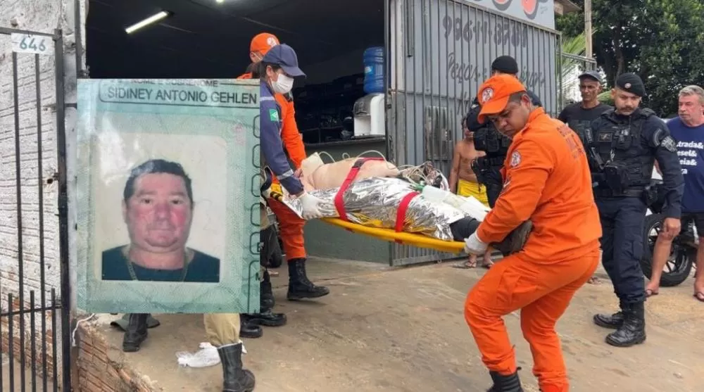 Empresário entra em luta corporal com criminosos durante assalto e é baleado dentro de escritório em Sorriso