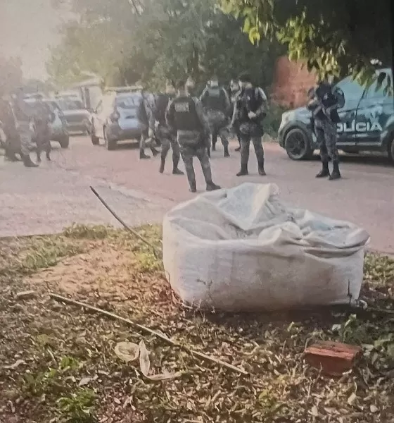 Bandido morre em troca de tiros após roubo a loja e atropelamento de motociclistas em VG