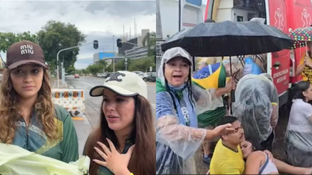 Mato-grossenses falam sobre ser atingidas por raio em Brasília