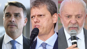 Paraná Pesquisas: Flávio e Tarcísio empatam com Lula em 2º turno