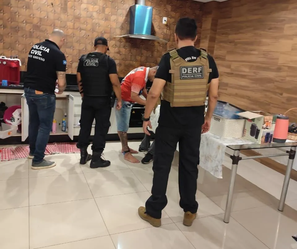 Polícia Civil deflagra Operação Sinal Cortado contra empresa de fachada usada por facção em Cuiabá