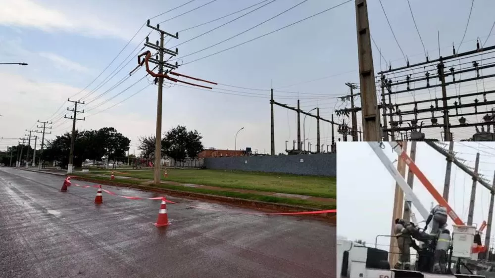 Homem morre após sofrer descarga elétrica de aproximadamente 34 mil volts no bairro Boa Esperança