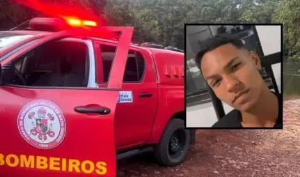 Jovem morre afogado durante banho de rio com amigos