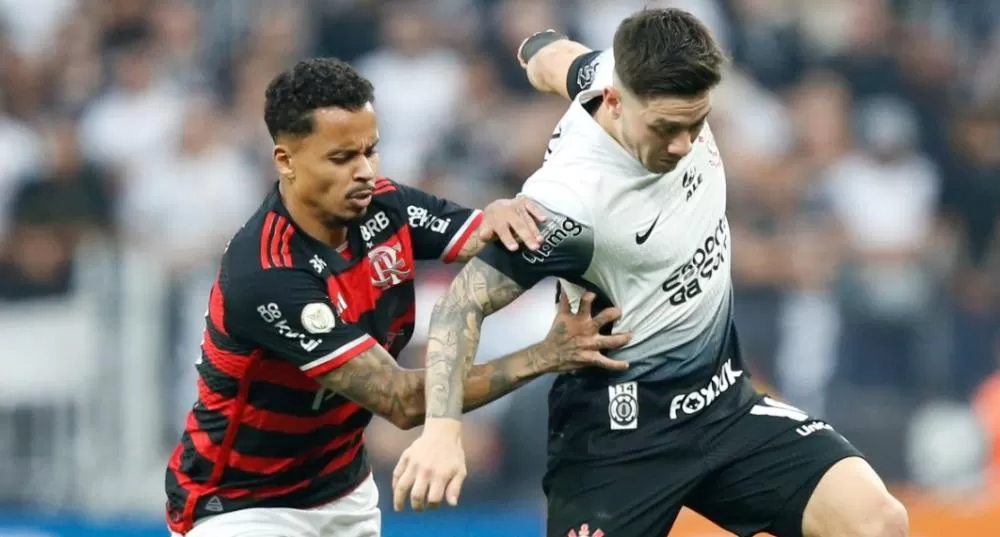Corinthians tem desfalque importante para jogo decisivo contra o Flamengo, pela Copa do Brasil