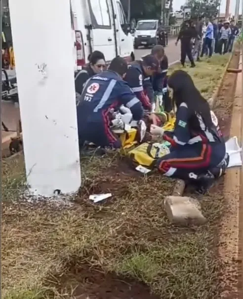 Grave acidente leva condutor de moto a óbito em Tangará da Serra