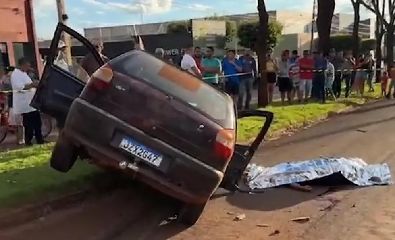 Mulher morre e dois ficam feridos em grave acidente em MT