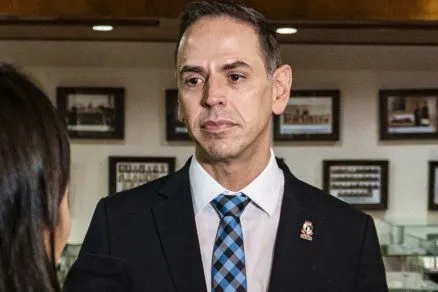O diretor da Faculdade de Direito da UFMT, Carlos Eduardo Silva e Souza, que determinou o afastamento do estudante