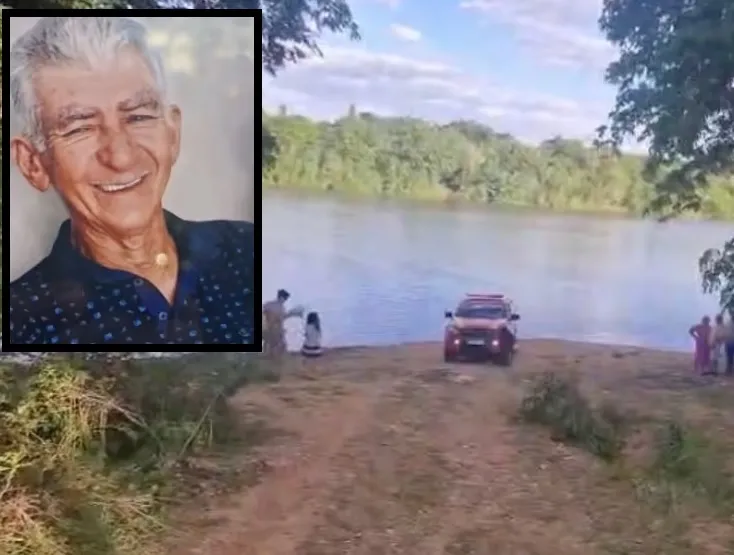 Idoso de 75 anos sofre mal súbito e morre afogado durante pescaria