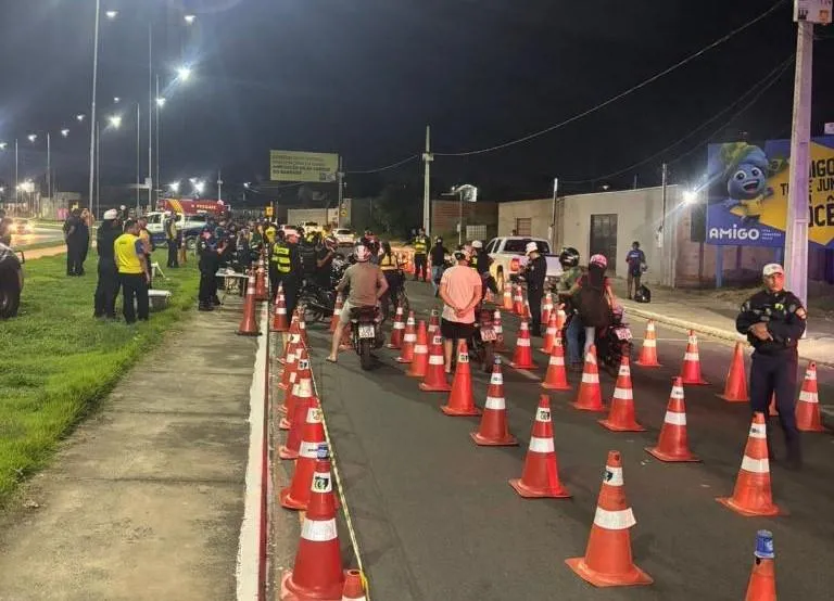 Operação Lei Seca prende sete pessoas por adulteração de motos e remove 71 veículos em Cuiabá