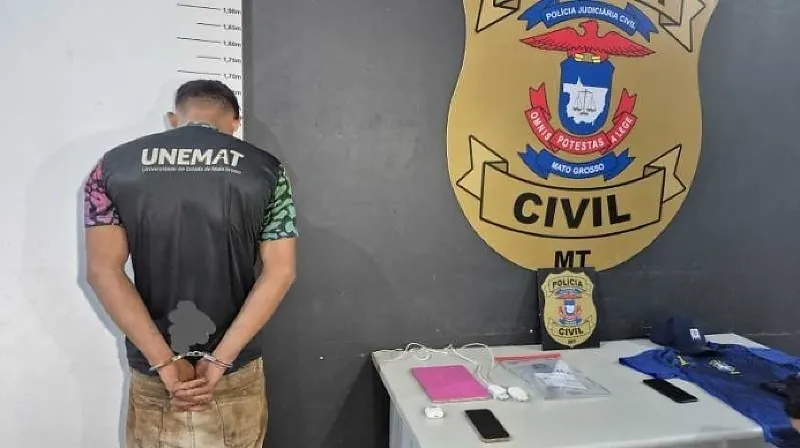 Polícia Civil esclarece homicídio de mulher em Tangará da Serra e prende autor do crime em menos de 48 horas