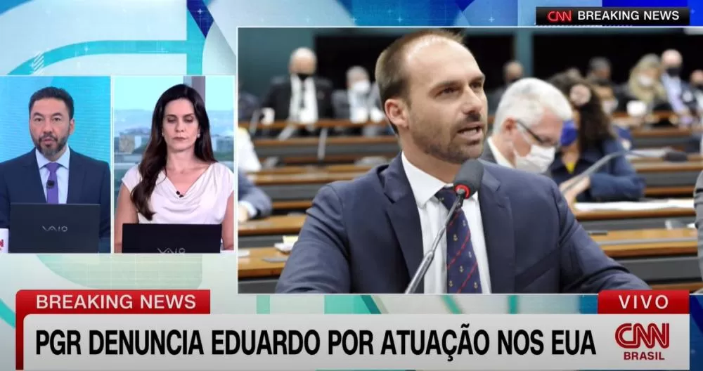 PGR denuncia Eduardo Bolsonaro por atuação nos EUA