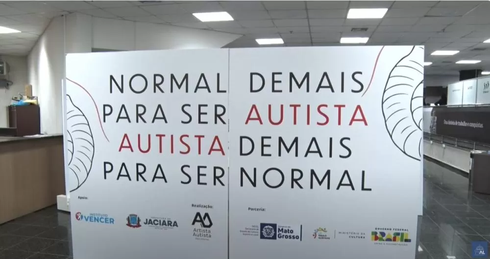 Exposição “Normal Demais Pra Ser Autista, Autista demais Pra Ser Normal”